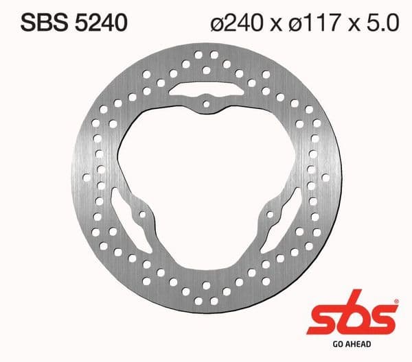 Disco de freno SBS 5240