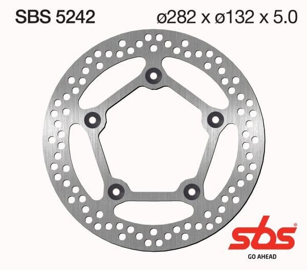 Disco de freno SBS 5242