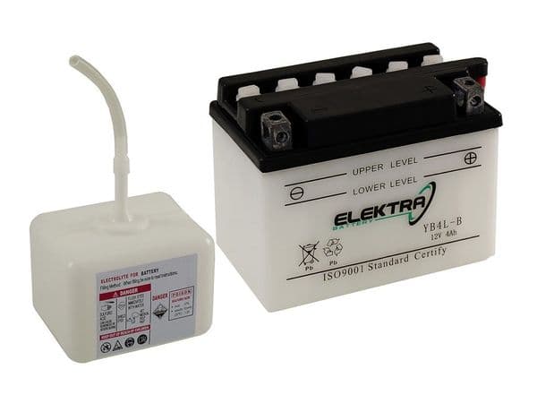 Batería YB10L-BP ácido (Elektra)