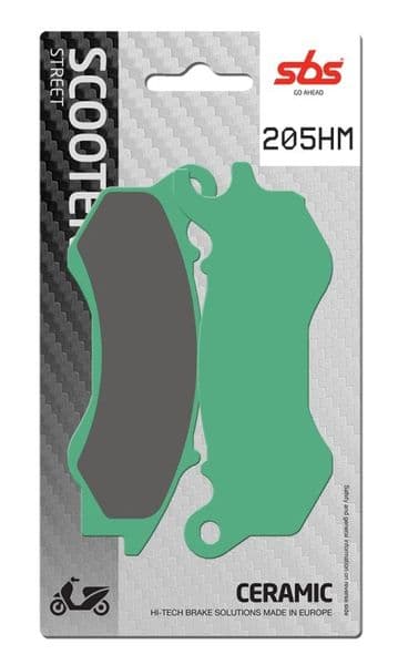 Pastillas de freno SBS P205-HM