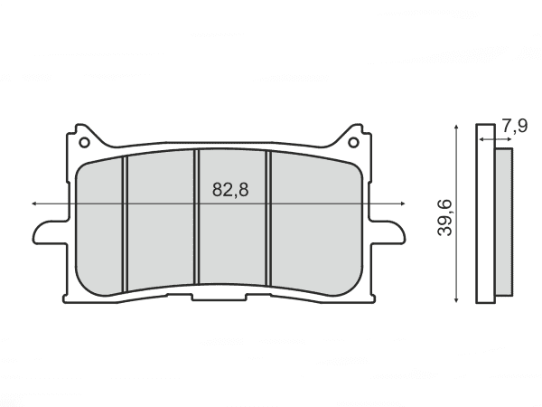 Pastillas de freno delanteras Honda CRF 1000 Africa Twin (225103493)