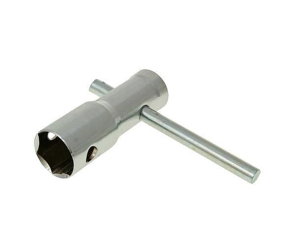 Llave universal de bujía 3 en 1 - llave 16 18 y 21mm