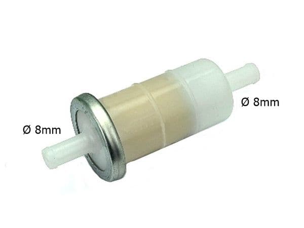 Filtro gasolina tipo origen Motos Honda Kawasaki Yamaha Diámetro 8mm