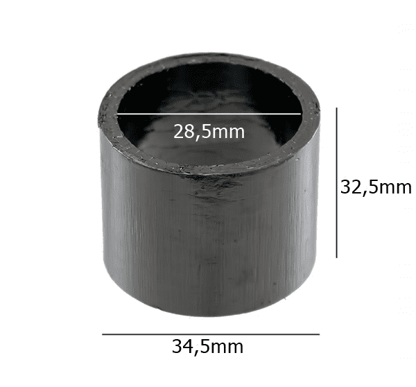 Junta grafito silenciador escape Honda Sh 300 Foresight 250 Nss Forza 250 300