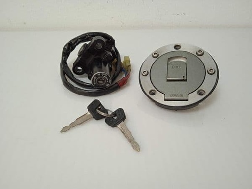 [CL12223.] Clausor Contacto Y Tapón Depósito Yamaha Yzf R6 600 1998 - 2000