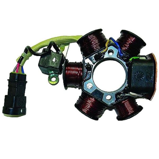 [E04168081.] Stator de encendido Aprilia Derbi Piaggio Vespa Gilera, 50 2T 2001/2017