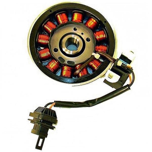 [E04168552.] Stator corriente - Volante magnético Aprilia Derbi Piaggio 50 100 4T