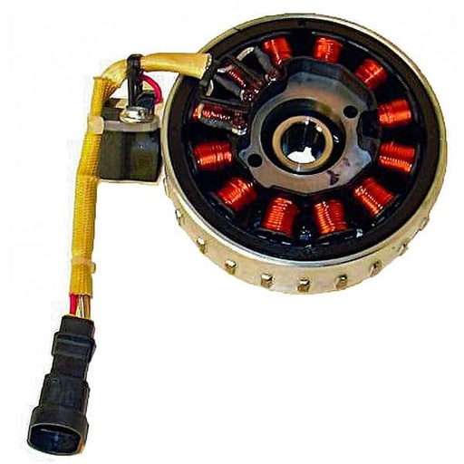 [E04168592.] Stator corriente - Volante Magnético Piaggio 50 2T Inyección "Purejet" Gilera Aprilia
