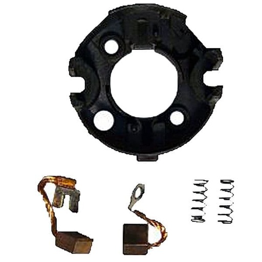 [E04174205.] Juego Portaescobillas 2 pzas. Con soporte de plástico