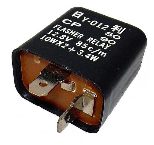[E04655020.] Relé de Intermitencia 10W x 2 + 3,4W - 2 Terminales