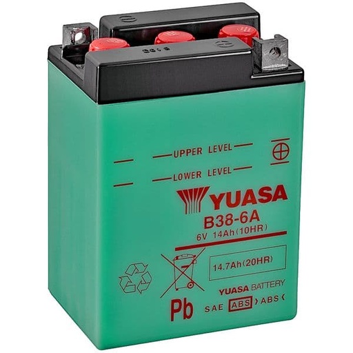 [E0606380Y.] Batería B38-6A - Yuasa
