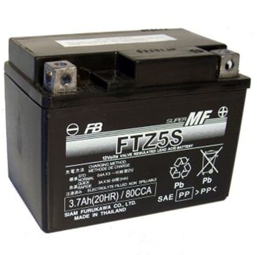 [E0605011S.] Batería YTZ5S - Furukawa FTZ5-S