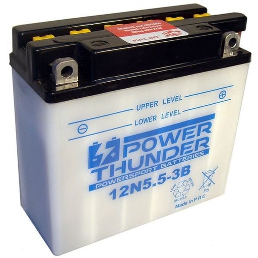 [E0606340P.] Batería 12N5.5-3B - Power Thunder
