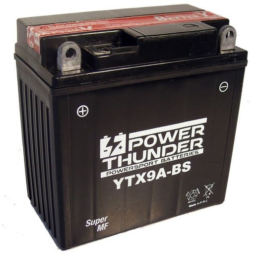 [E0609941P.] Batería YTX9A-BS - Power Thunder