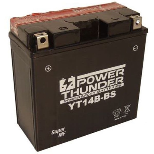 [E0614121P.] Batería YT14B-BS - Power Thunder