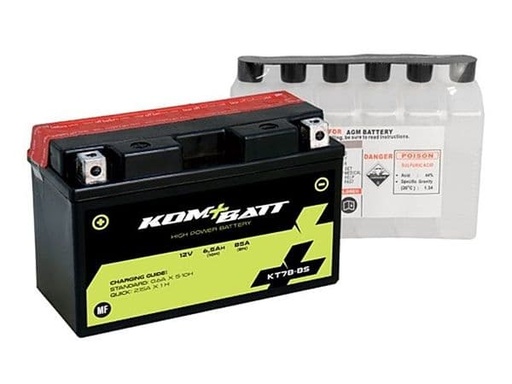 [R246611060.] Batería YT7B-BS 12V 7AH
