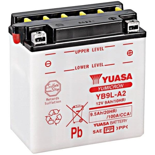 [¡ Liquidación !.] Batería YB9L-A2 (oferta liquidación) - Yuasa