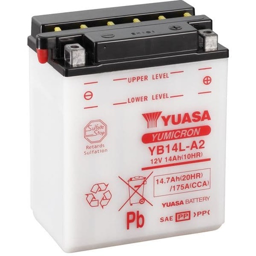 [E0614341Y.] Batería YB14L-A2 Combipack - Yuasa