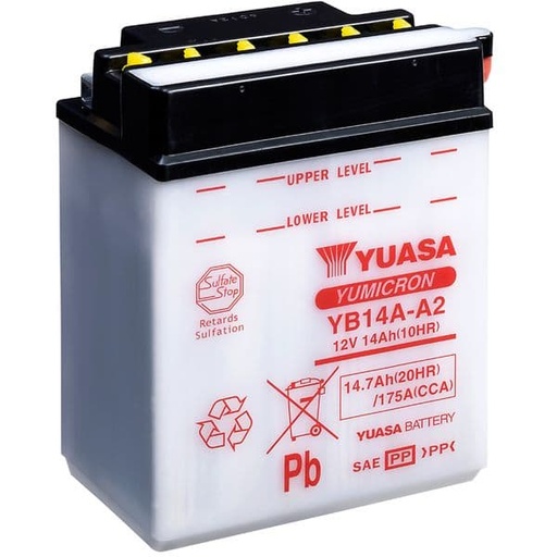 [E0614351Y.] Batería YB14A-A2 - Yuasa