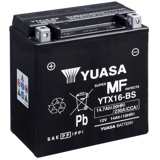 [E0616801Y.] Batería YTX16-BS - Yuasa