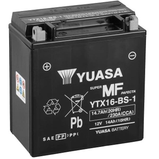 [E0616811Y.] Batería YTX16-BS-1 - Yuasa