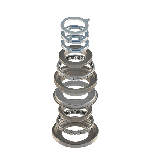 [R184220450.] Caja - Set rodamientos dirección Piaggio Beverly 125 250 300 - Carnaby