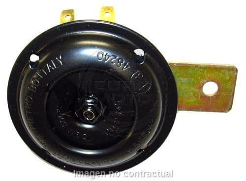 [E09127391.] Claxon Bocina universal 12V CC 1,5A / 430 HZ - Ø 70 MM