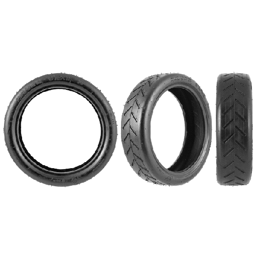 [R980800202.] Neumático Cubierta Patinete Eléctrico - 8 1/2 X 2, Negro, Cámara De Aire Perfil Bajo