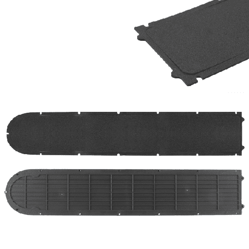 [R546168000.] Kit De Tapa De Batería Para Patinete Eléctrico Xiaomi (500 x 95mm)