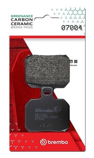 [Brembo 07004.] Pastillas de freno orgánicas Brembo 07004