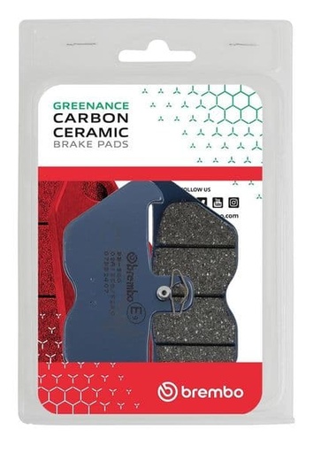 [Brembo 07BB2407.] Pastillas de freno orgánicas Brembo 07BB2407
