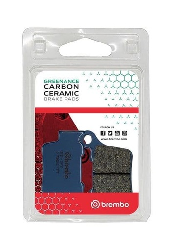 [Brembo 07BB27TT.] Pastillas de freno orgánicas Brembo 07BB27TT