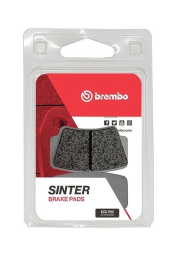 [Brembo 07GR08SX.] Pastillas de freno orgánicas Brembo 07GR08SX