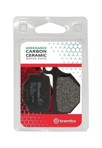 [Brembo 07GR09CC.] Pastillas de freno orgánicas Brembo 07GR09CC