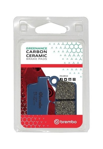 [Brembo 07YA41TT.] Pastillas de freno orgánicas Brembo 07YA41TT