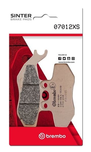 [Brembo 07012XS.] Pastillas de freno sinterizadas Brembo 07012XS