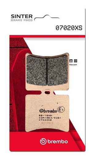[Brembo 07020XS.] Pastillas de freno sinterizadas Brembo 07020XS