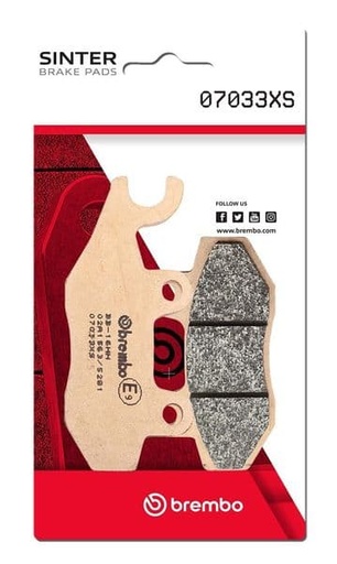 [Brembo 07033XS.] Pastillas de freno sinterizadas Brembo 07033XS