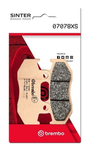 [Brembo 07078XS.] Pastillas de freno sinterizadas Brembo 07078XS