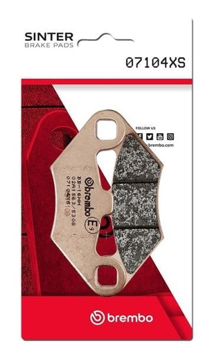 [Brembo 07104XS.] Pastillas de freno sinterizadas Brembo 07104XS