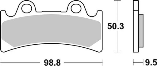 [Brembo 07YA32SC.] Pastillas de freno sinterizadas racing Brembo 07YA32SC