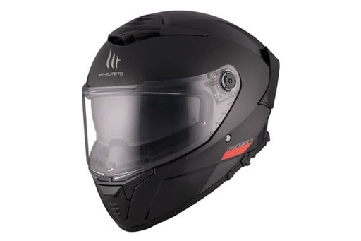 [13080000113.] Casco Mt Integral Thunder 4 Sv Solid A1 Negro Brillo