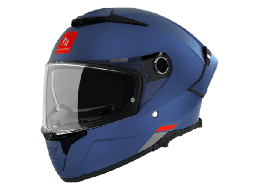 [13080000733.] Casco Mt Integral Thunder 4 Sv Solid A7 Azul Mate