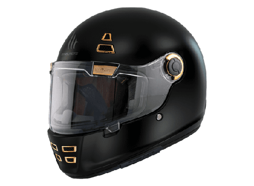 [13190000133.] Casco Mt Integral Jarama Solid A1 Negro Mate