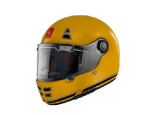 [13200002323.] Casco Mt Integral Jarama Sv Solid C3 Amarillo Mate