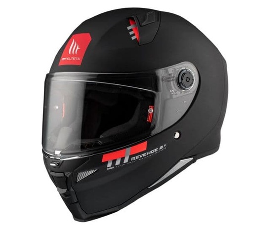 [13260000113.] Casco Mt Integral Revenge 2 S Solid A1 Negro Mate