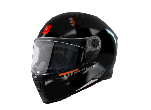 [13260000133.] Casco Mt Integral Revenge 2 S Solid A1 Negro Brillo