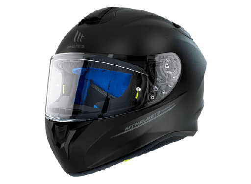 [13430000133.] Casco Mt Integral Targo S Solid A1 Negro Mate
