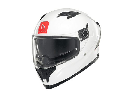 [13460000003.] Casco Mt Integral Braker Sv Solid A0 Blanco Perla Brillo