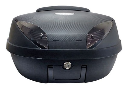 [KS52N2.] Maleta - Baúl moto 52L Negro mate / Carbono